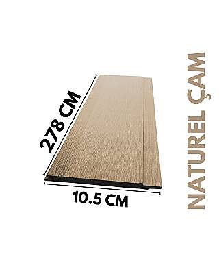 DK-5 Mdf Lambri Duvar Paneli - NATURAL ÇAM - 4