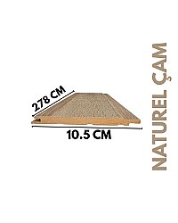 DK-5 Mdf Lambri Duvar Paneli - NATURAL ÇAM - 2