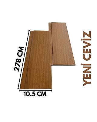 DK-5 Mdf Lambri Duvar Paneli - YENİ CEVİZ - 3