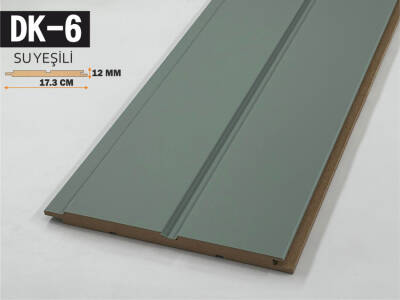 DK-6 Mdf Lambri Duvar Paneli 17.3cmx278cm-SU YEŞİLİ - 1
