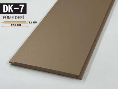 DK-7 Mdf Lambri Duvar Paneli 17.3cmx278cm-FÜME DERİ - 1