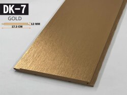 DK-7 Mdf Lambri Duvar Paneli 17.3cmx278cm-GOLD - DEKORCUM