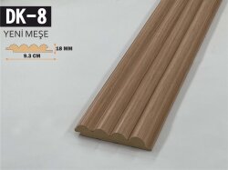 DK-8 Mdf Lambri Duvar Paneli 9.3cmx278cm-YENİ MEŞE - DEKORCUM
