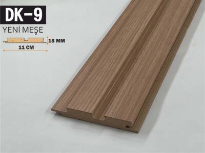 DK-9 Mdf Lambri Duvar Paneli 11cmx278cm-YENİ MEŞE - 1