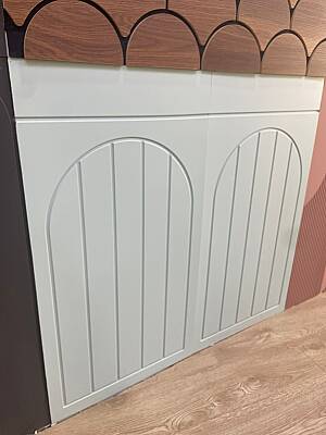 İskandinav MDF Duvar Paneli 55x105 Cm Oval - 2