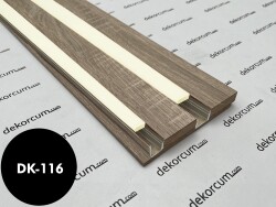 Linear Ledli Ahşap Duvar Lambiri Natural Çam - DEKORCUM