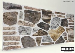 Akide Kayrak Taş Desenli Strafor Duvar Paneli - 