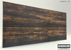 Amerikan Ceviz Desenli Strafor Duvar Paneli - 