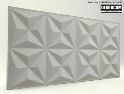 Piramit Desenli-Mat Boyasız 3D Xps Panel - 1